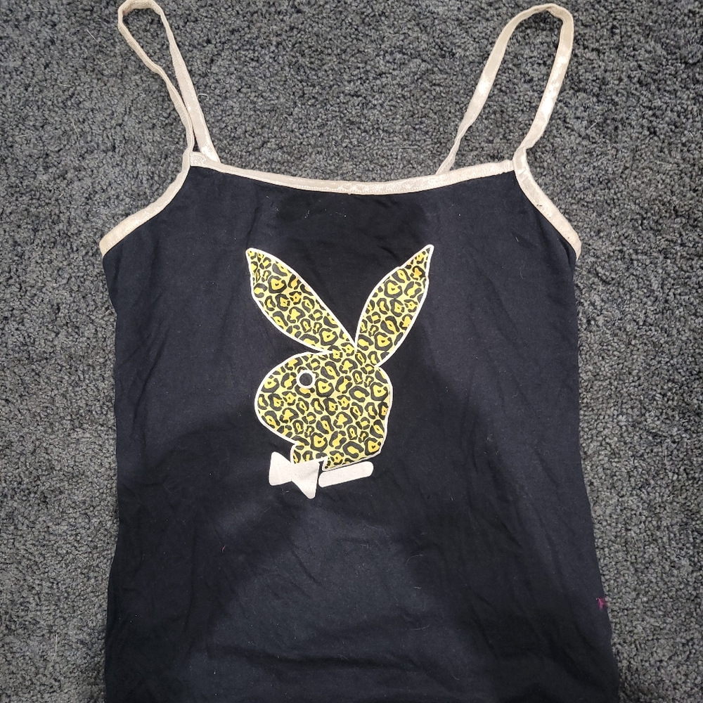 Playboy Leopard tank top